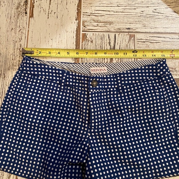 CUTE polka dot shorts- navy with white! Like NEW💙 - Picture 2 of 8